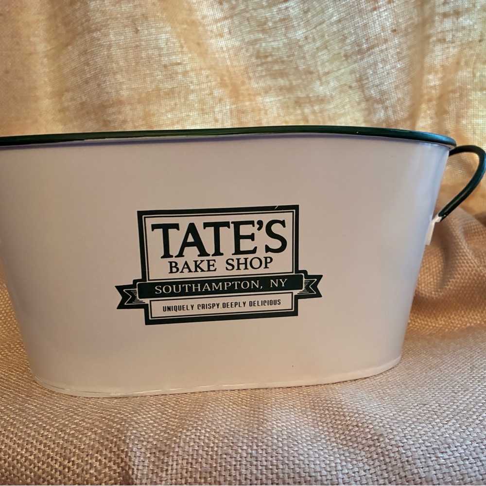 Tate’s Bake Shop Cookie Tin Basket